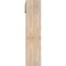 Ekena Millwork Thorton Block Smooth Bracket w/ Offset Brace, Douglas Fir, 5 1/2"W x 24"D x 24"H BKT0604X24X24THR05SDF - alternate 4